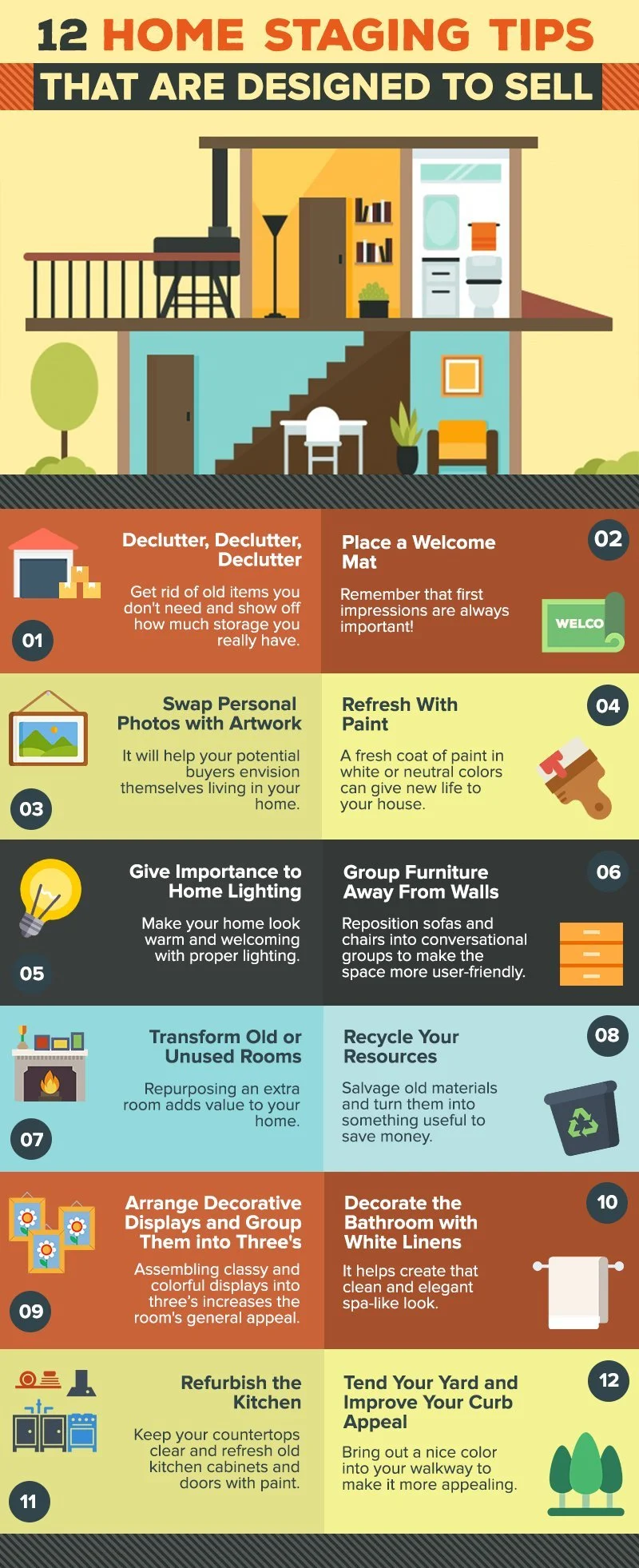 12 Home Staging Tips That Are Designed to Sell