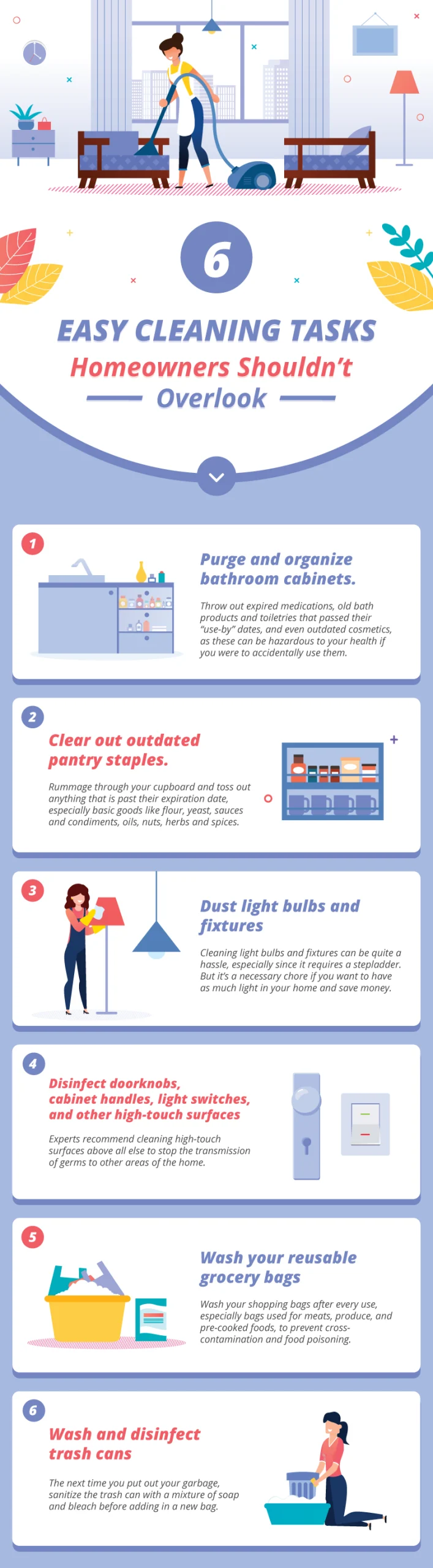 6 Easy Cleaning Tasks Homeowners Shouldn’t Overlook