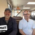 Rich and Mike at the Burrito House in Spokane, WA
